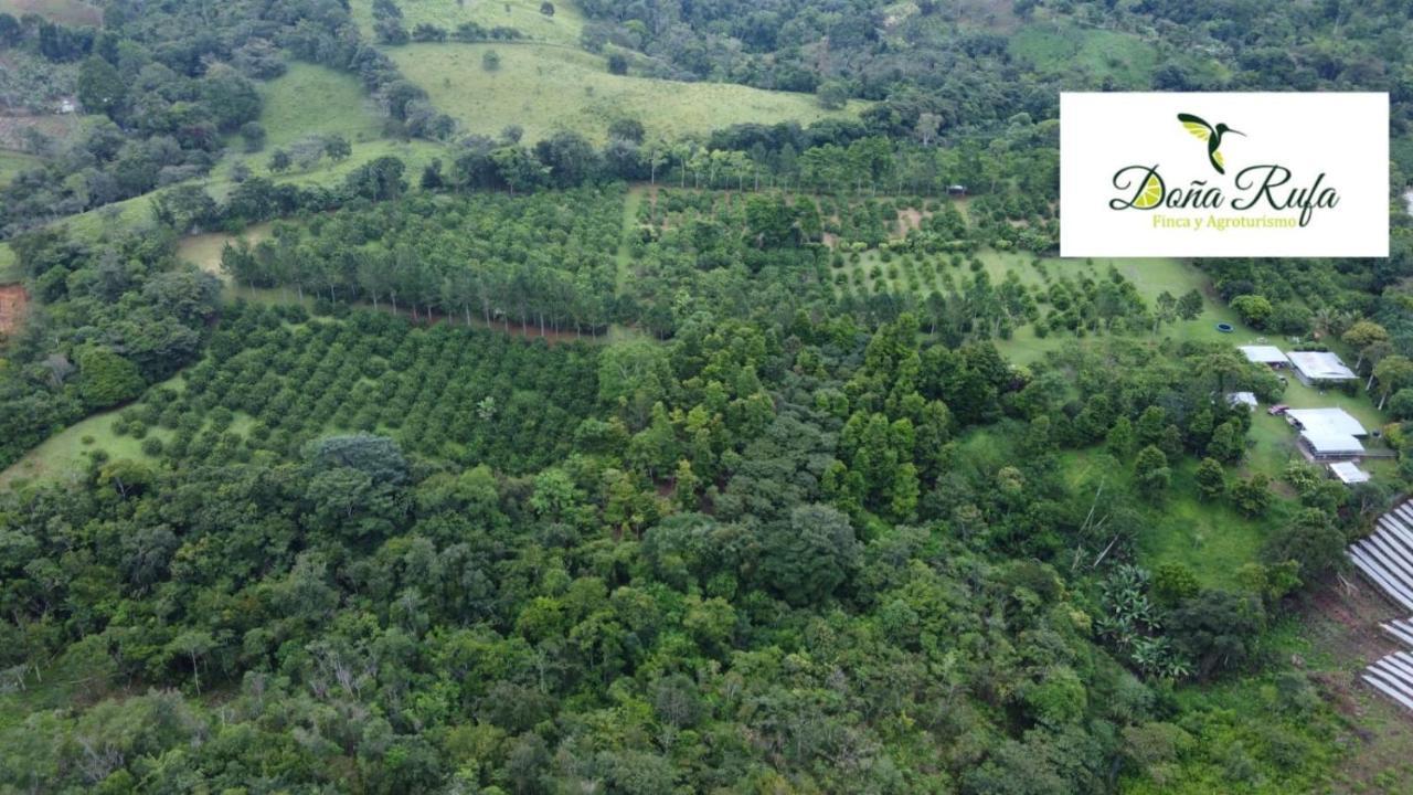 Hospedaje Finca Agroturistica Dona Rufa Rio Sereno Dış mekan fotoğraf